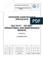 OCS Miss Bee - Multicat Operation Manual Rev.C