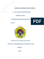 HUKUM SEBAGAI JALINAN NILAI