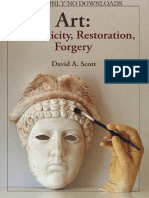 Art - Authenticity, Restoration, and Forgery