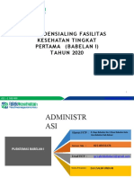 Presentasi Rekredensialing FKTP Tahun 200