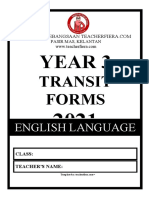 Year 3 Transit Forms 1
