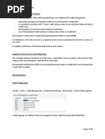 SAP S4HANA FSCM Credit Management