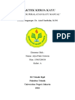 Makalah Praktek Kerja Kayu - Alya Putri Octavia - 1506520030