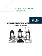 Manual Uso y Manejo Logotipo Institucional Comuva