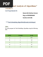 Greedy Is An Algorithmic Paradigm That Builds Up A Solution Piece by ...