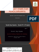 Surah Asy-Syams Dan Pengajarannya