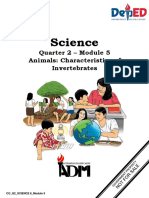 Science6 - q2 - Mod5 - Animals Characteristics of Invertebrates v2
