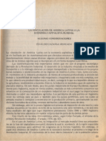 La Vinculacion de America Latina A La Economia Capitalista Mundial