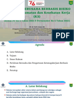 MATERIDRSUDI - BERIJINAN BERUSAHA Berbasis Risiko Bidang K3 SosWLKP310821Send