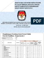 Perolehan Kursi Parpol