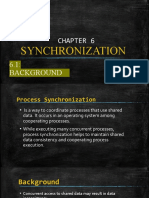 Chapter 6 Synchronization (Background)