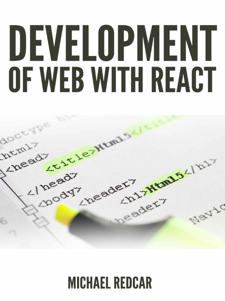 Web Development With React | PDF | Html5 | Cyberspace