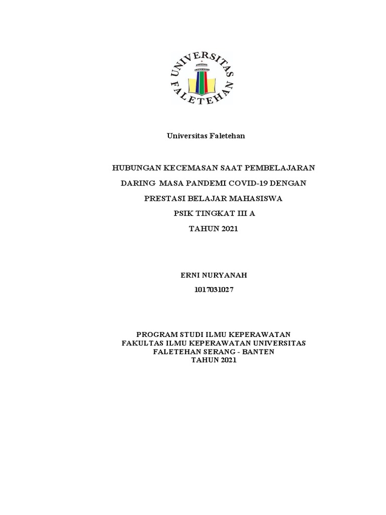 Bab 1 Dan Bab 2 Erni Nuryanah | PDF