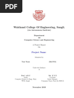 Walchand College of Engineering, Sangli.: (An Autonomous Institute)