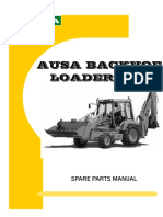 Ausa Backhoe Loader Rc3: Spare Parts Manual