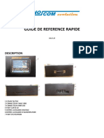 Nanocom Evolution Manuel de Reference Rapide R1.0