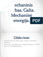 Darbas, Energija Ir Galia