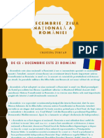 1 decembrie, ziua naţională a României
