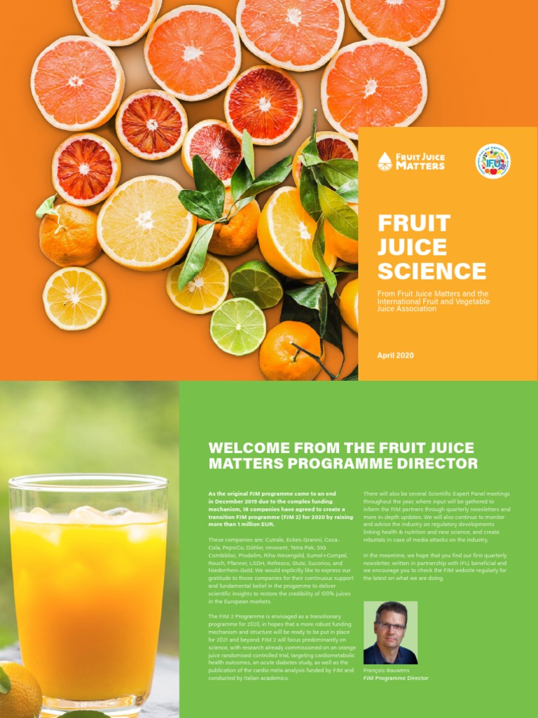 Fruit Juice Science From Fruit Juice Matters and The International