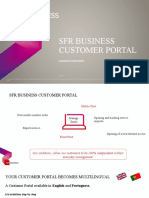 SFR Business Customer Portal: Marketing Department