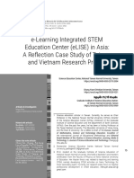 E-Learning Integrated STEM Education Center (eLISE) in Asia: A Reflection Case Study of Taiwan and Vietnam Research Project