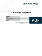 Plantilla Plan de Empresa 2020 - Detallado