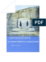 Satipatthana El Camino Directo A La Realizacion