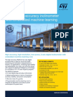 Iis2Iclx: 2-Axis, High-Accuracy Inclinometer With Embedded Machine-Learning