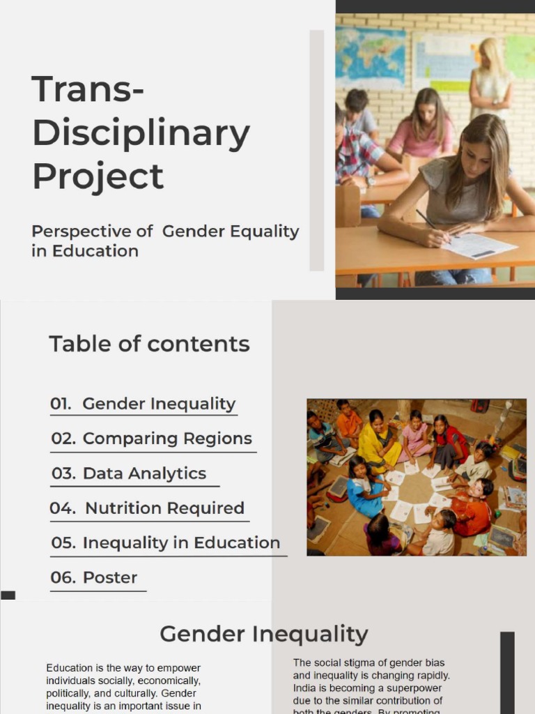 Trans Disciplinary Project | PDF