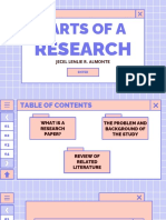 Jlalmonte - Parts of A Research