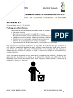 4.3 Ficha Cuales Son Los Residuos Generados en Nuestro Centro.