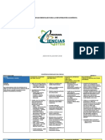 Tercer Grado COMPETENCIAS ESENCIALES PARA CIENCIAS