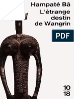 LEtrange Destin de Wangrin by Amadou Hampaté Bâ [Bâ, Amadou Hampaté] (Z-lib.org)