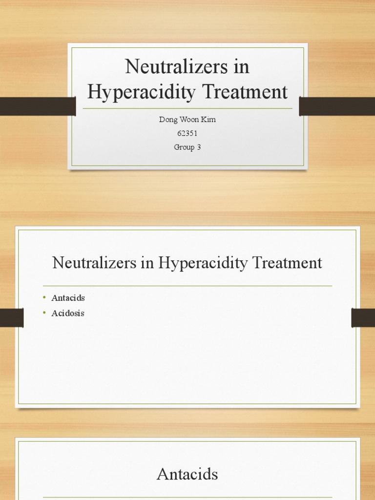 Antacids and Acidosis Treatment Guide | PDF | Bicarbonate | Buffer Solution