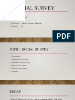 Social Survey