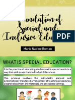 420342677 Foundation of Special and Inclusive Education