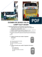 Examen de Buses Volvo b450r i