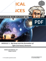 Physical Sciences: Module For Grade 11