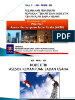 Unit 1 - MELAKSANAKAN KODE ETIK ASESOR KBU 29 12 17