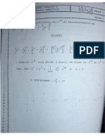 Prova de Álgebra Do Vestibular Do IME de 1988/1989 (Original Com Soluções)