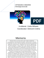 GHID DE OPTIMIZARE A MEMORIEI Corbu Mihaela E 11