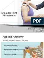 Shoulder Joint Assessment 