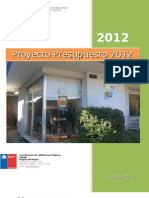 Proyecto Presupuesto Año 2012 Región Del Maule