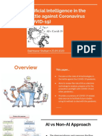 Artificial Intelligence in The Battle Against Coronavirus COVID 19 PDF