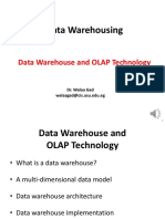 Data Warehousing: Data Warehouse and OLAP Technology