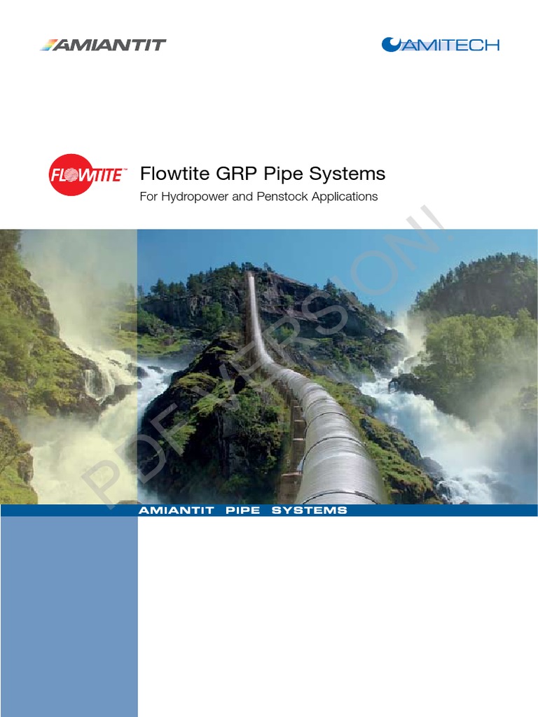 Flowtite GRP Pipe Systems Overview | PDF | Pipe (Fluid Conveyance ...