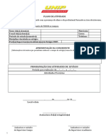 Plano de Atividade Do Termo de Compromisso