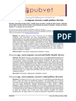 Toxocara spp., larva migrans visceral e saúde pública: revisão