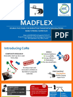 Madflex: Double-Face Panel For Disrupting Transportation Solutions Madly Strong. Super Flex
