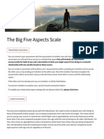Understand Myself - The Big Five Aspects Scale